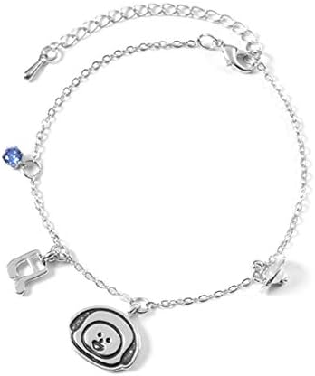 wewwe232783ajshgq Preferred Kpop BTS Bangtan Boys New Bracelet Alloy Wristband Bracelet Hot Gift for Friend