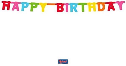 Folat Nuevo Guirnalda Happy Birthday Letras 1 5 M Pancartas Juguetes Y Juegos Fitness Wittenberge De