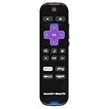Sharp LC-RCRUS-17 Roku TV Remote Control