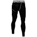 Men's Boys TCA Pro Performance Compression Base Layer Thermal Tights / Leggings - Black Stealth 12 years