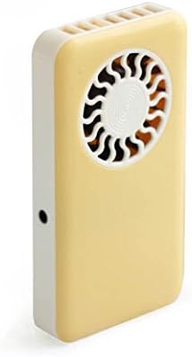 Tootu USB Rechargeable Mini Portable Pocket Fan Cooling Air HandHeld Travel Cooler Fan (Yellow)