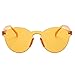 JOJO'S SECRET Oversized Square Sunglasses Metal Frame Flat Top Sunglasses JS009 (Gold/Transparent Red+Gold/Pink, 2.48)