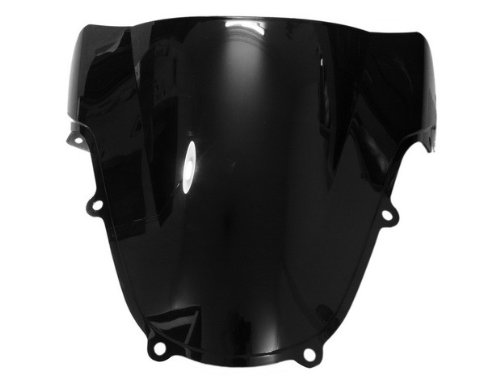 Racing Motorstar Motorcycle ABS Plastics Tint front fairing Black Windshield Windscreen For Suzuki GSXR 600 750 1000 K1 2000 2001 2002 2003