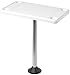 Detmar 12-1106C Removable Rectangular Marine/RV Table , ivory