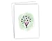Cute Love Notes Greeting Card Set - 24 Mini Love Cards with Envelopes - 100% Recycled Cards for Everyday Love - Includes Colorful Heart Seal Stickers