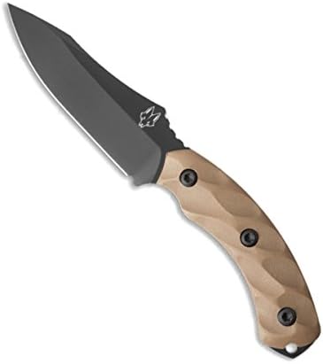 Southern Grind Jackal/PVD Gunmetal Blade/Desert Tan G10 Handle w/ O.D. Green Kydex Sheath, Desert