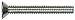Hillman 101085 Zinc Flat Head Phillips Machine Screw, 10-24 x 2-1/2