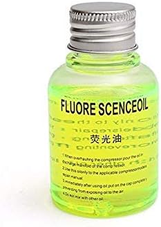 Casavidas Fluorescent Oil Leak Detection Leak Test UV Dye for Car A/C Pipeline Fuel Coolant Hydraulics Rir