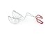 Fox Run Brands Chrome-Plated Steel Taco Mold For Frying, 4.5