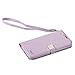 Galaxy S4 Case, By Ailun,Wallet Case,PU Leather Case,Credit Card Holder,Flip Cover Skin[Purple]with Screen Protect and Styli Pen