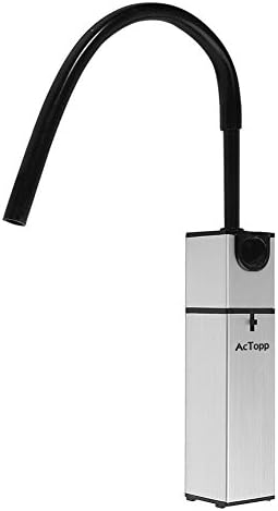 ACTOPP Smoking Gun Food Smoker Smoke Infuser to Enhance Taste Cocktail Whisky Beverage Cool Smoke Kitchen Outdoor BBQ (silver-New package)