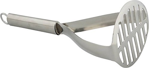 Potato Masher Stainless Steel Premium Hand Tool Potato Smasher Utensil for Best Mash for Bean Avocado Egg Mini Mashed Potatoe Banana Cooking and Kitchen Gadget Making Mashed, Vegetables and Fruits
