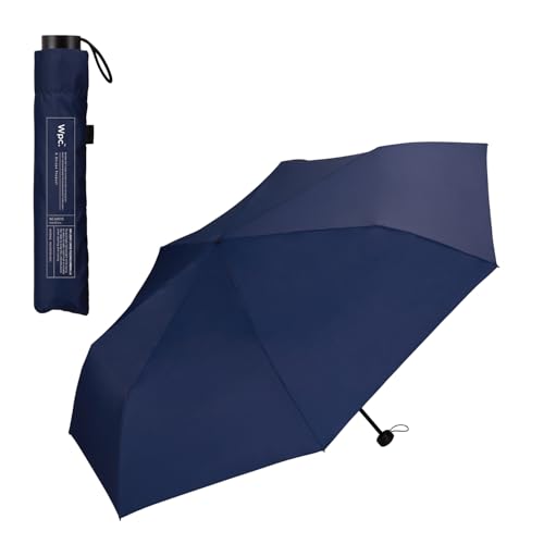 Wpc. 軽量 折りたたみ傘 AIR-LIGHT LARGE 雨傘 晴雨兼用 軽量 コンパクト メンズ UX012-001-002 ブラック