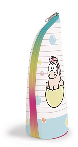 NICI Pouch Theodor with bubbles, standing, 20x7cm