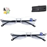 Self Adjusting Glasses,Auto Zoom Auto Focusintelligent Dual Focus Anti Blue Light Presbyopia Reading Glasses Women Men