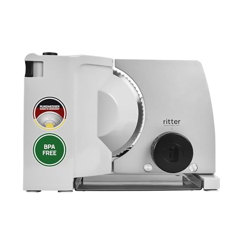 ritter compact 7 Allesschneider elektrisch – Brotschneidemaschine Silber