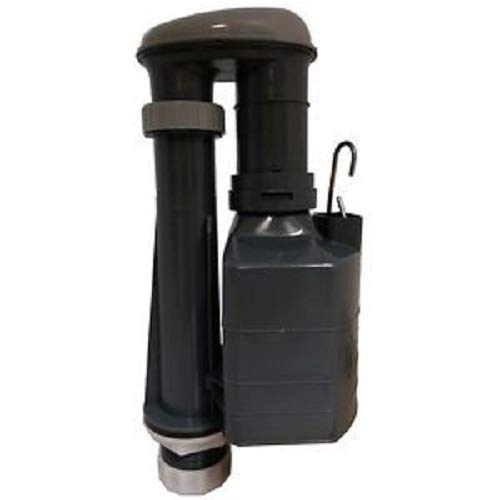 Wirquin DSD7125 Macdee Metro Rapid D-Shape Siphon C-Link, Grey/White, 7.5/2.25-Inch