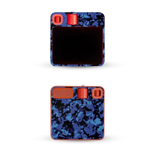Skin Compatible with Rabbit r1 - Blue Modern Camo - Premium 3M Vinyl Protective…