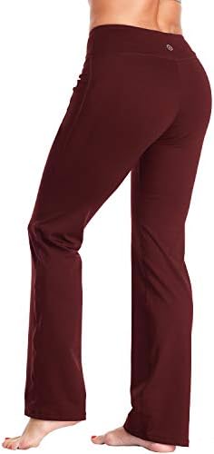 brown yoga pants bootcut