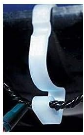 electrosmart 16 Large Gutter Hooks for Party Lights on House Garage Outdoor