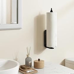 Fixwal Paper Towel Holder Under Cabinet with Spray
