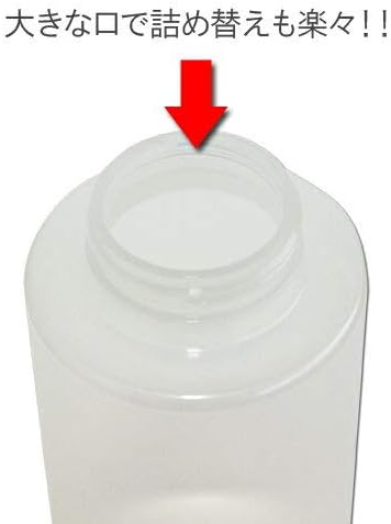 Amazon Co Jp ワンタッチキャップ詰め替え容器370ml 業務用ローションやうがい薬 液体石鹸 調味料 化粧品の小分けに詰め替えボトル ビューティー