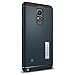 Spigen Slim Armor Galaxy Note 4 Case with Air Cushion Technology and Hybrid Drop Protection for Samsung Galaxy Note 4 2014 - Metal Slate