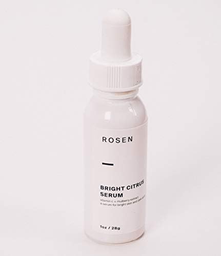 Natural Vitamin C Serum for Acne Scars and Hyperpigmentation | Bright Citrus Serum by ROSEN Skincare