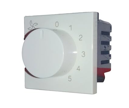 Legrand Myrius 100W White Fan Regulator