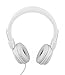 Einskey Kids Headphones with Microphone for Gaming and Chatting, Wired Foldable Headset for Children (White)