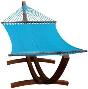 Deluxe Caribbean Hammock Light Blue