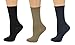 Sierra Socks Health Diabetic Arthritic Bamboo Roll Top Crew Women's 3 Pair Pack