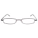 DOUBLETAKE Reading Glasses - 2 Pairs Slim Pocket Readers w Pen Clip Case - 1.25