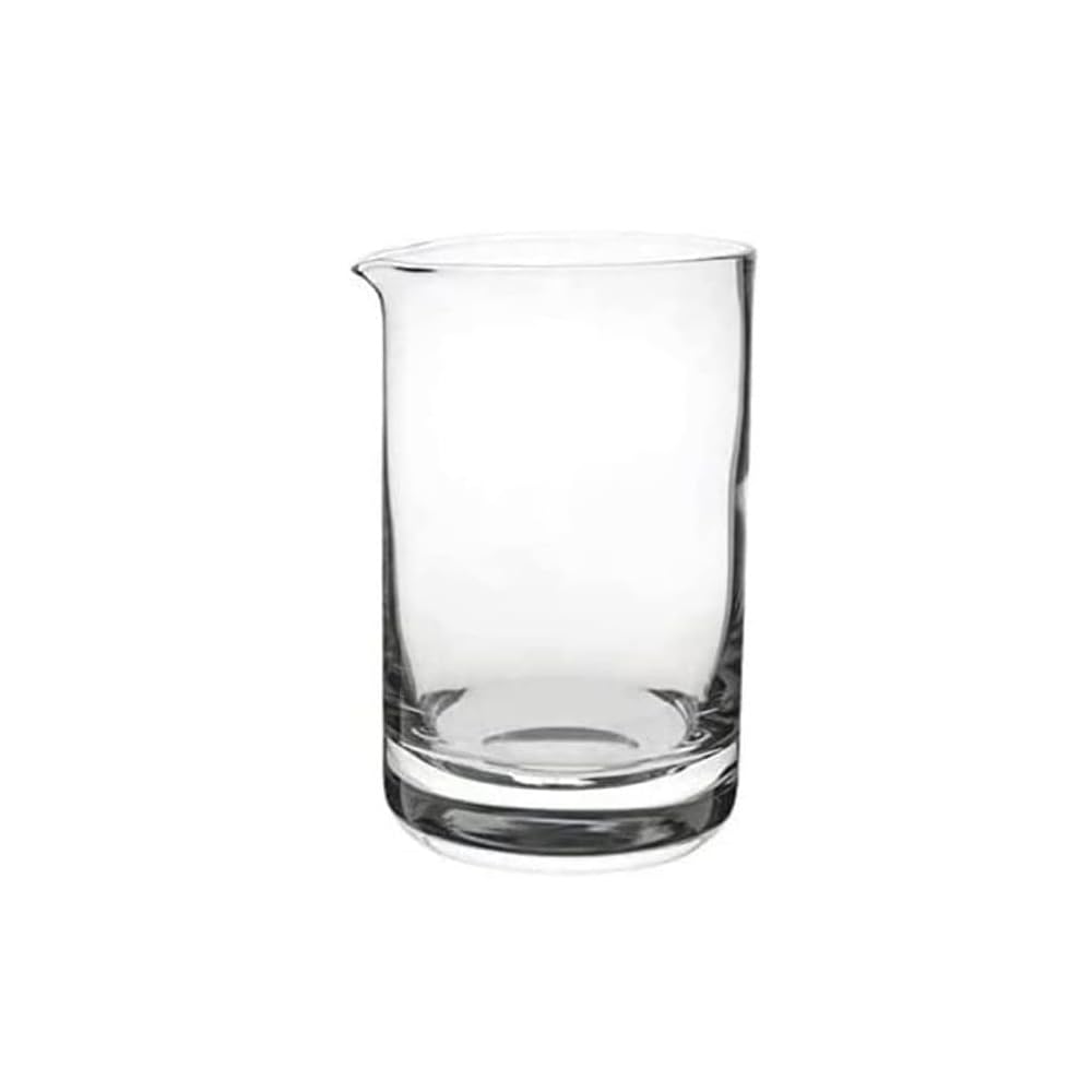 Transparent Cocktail Mixing Glass with Spout Capacity 60cl Plain Mixing Glass Professional Equipment Accessory Bartender Bar Equipment Pub Restaurant