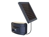 HTZSAFE Solar Wireless Motion Sensor-1/2 Mile Long Transmission Range-Solar Powered No Need Replace Batteries-Outdoor Weatherproof Motion Sensor&Detector Security Alert