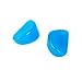 Whonline 400 Pcs Glow Pebble Stone for Garden Walkways Decoration, Blue