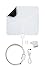 Winegard FlatWave Amped Amplified Digital Indoor HD TV Antenna - 50 Mile Long Range (Renewed)