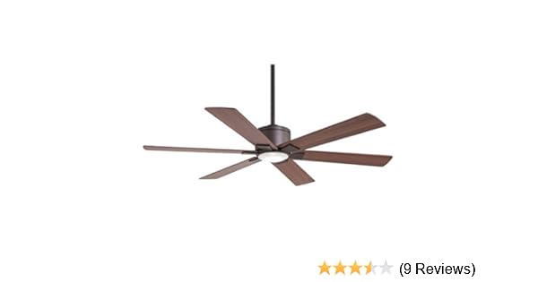 Renwick 54 In Led Oil Rubbed Bronze Ceiling Fan Amazon Com