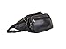 Genuine Leather Large 7 Pocket Waist Pack with Organizer, Card Slots (Black)