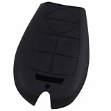 KeyGuardz Black Rubber Keyless Entry Remote Key Fob Skin Cover Protector
