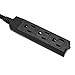 Amazon Basics 8-Foot 3-Prong Flat Plug Grounded Indoor Extension Cord with 3 Outlets - 13 Amps, 1625 Watts, 125 VAC - Black