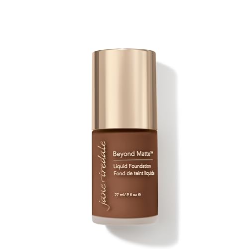 jane iredale Beyond Matte 3-in-1 Liquid Foundation, Long-wear, Buildable Covera…
