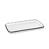 Barski European Glass – Rectangular – Serving Tray – Platter – 14.2″ Long, 8″ Wide – Made in Europe
