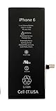 iPhone 6 Battery : New Zero Cycle 1810mAh 3.82V Li-Ion Polymer Battery Replacement for iPhone 6 (4.7 Inch) (Compatible with all models of the iPhone 6: A1549 & A1586