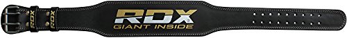 RDX-4-Leather-Weight-Lifting-Belt-Back-Gym-Strap-Training-Support-Fitness-Exercise-Bodybuilding