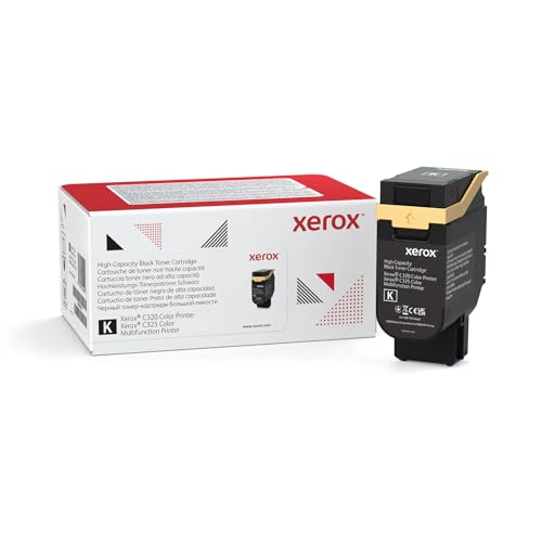 Xerox C320 Black High Yield Toner 8K Pages
