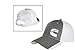 Cummins Diesel Gray & White Polymesh Hat