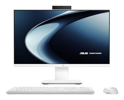 ,V400 AiO V440VAK-WPC2390 - Sobremesa Todo en uno 23.8" Full HD (Intel Core 3 100U, 8GB RAM, 512GB SSD, Graphics, Sin Sistema Operativo) Blanco - Teclado QWERTY español
