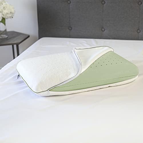 SensorPEDIC Wellness Collection Infused Memory Foam Bed Pillow with