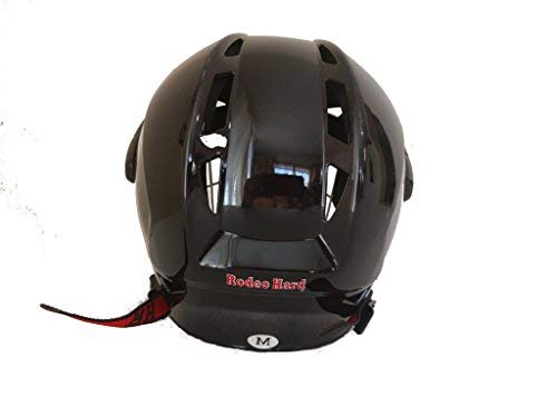 Rodeo Hard Bull Riding Protective Rodeo Helmet Combo (Large 7 1/4-7 3/4 (57cm - 61cm))